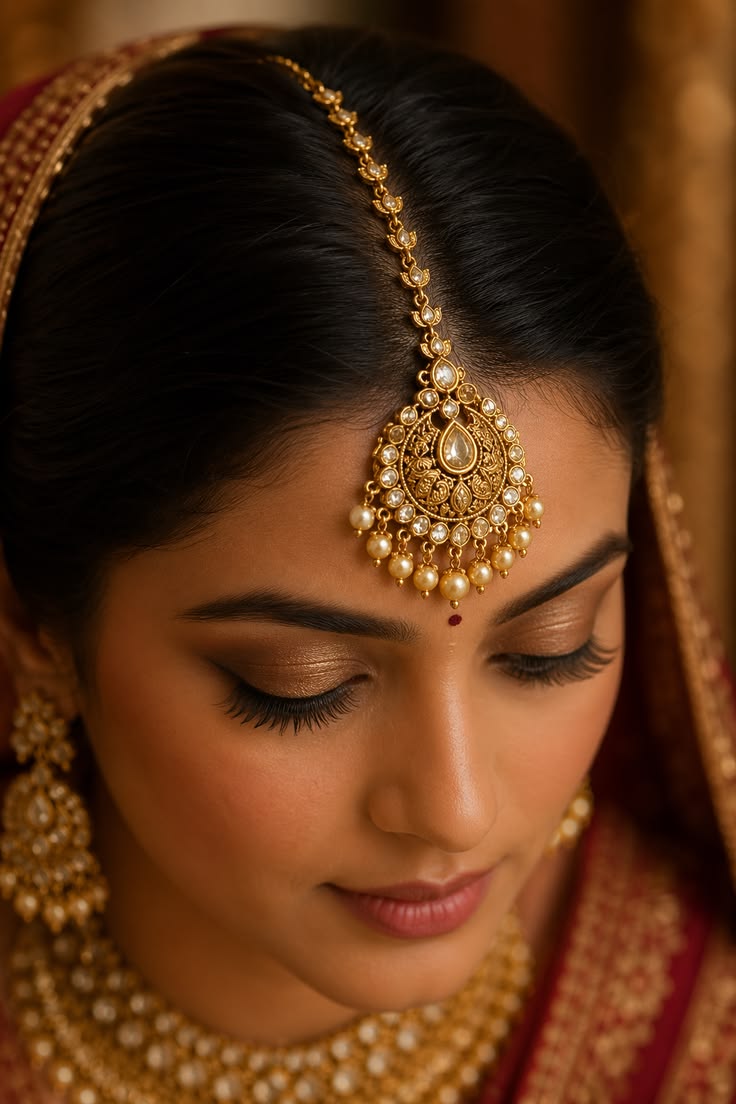 Handcrafted Bridal Maangtikka